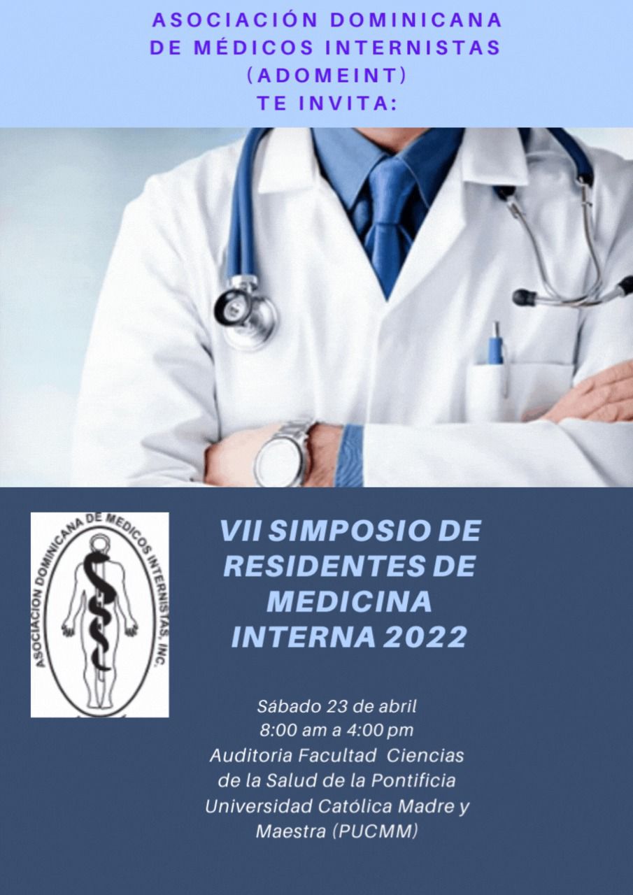 Afiche evento VII Simposio Medicina Interna